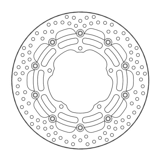 235-112246 MOTO-MASTER moto-master halo brakedisc front yamaha: yzf r1 2015->