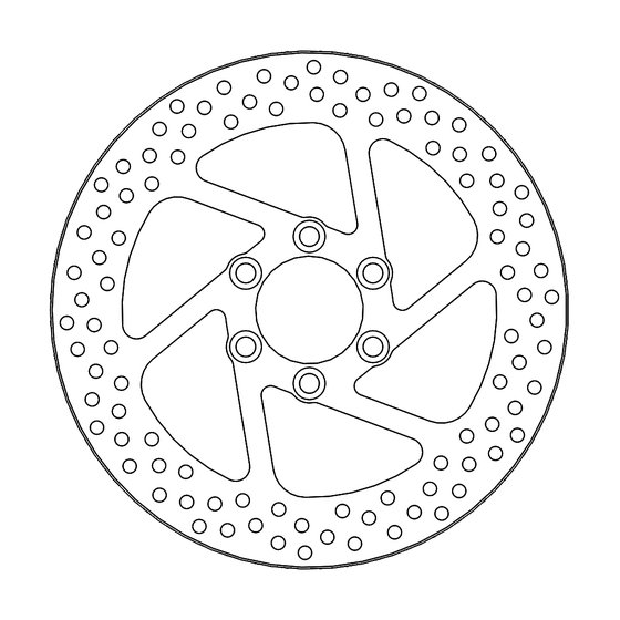 235-110563 MOTO-MASTER moto-master halo brakedisc rear suzuki: vs1400 intruder gl/glp,vi1500 intruder l