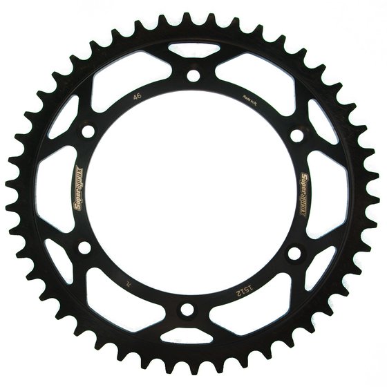 14206-46 Supersprox supersprox steel rear sprocket beta/gasgas/husqv. black 46