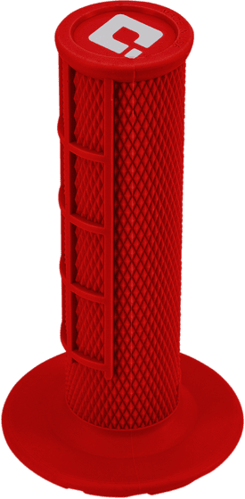 ODI red half-waffle mx grip