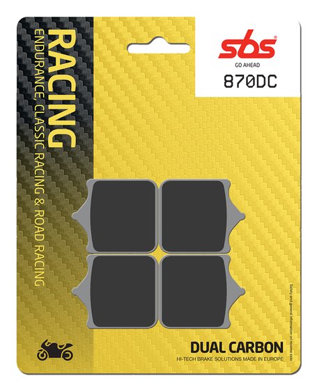 870DC SBS brakepads dual carbon