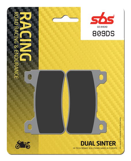 809DS-1 SBS kh390 racing dual sinter brake pads