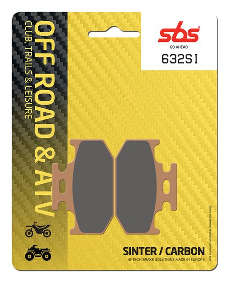 632SI SBS brakepads sintered offroad