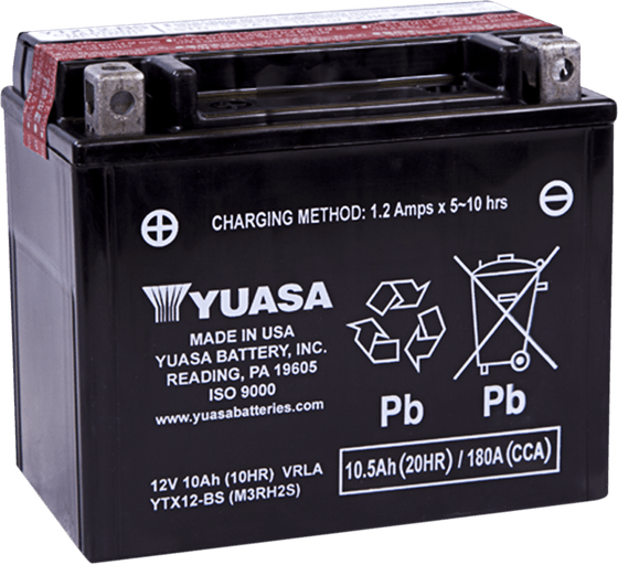 14-205 YUASA yuasa battery ytx12-bs (cp) with acidpack (4)