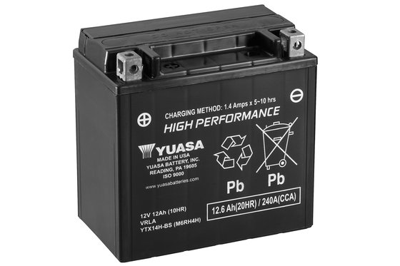 10883561 YUASA ytx14h-bs 12v/12ah din51214 agm-battery 150x87x145mm