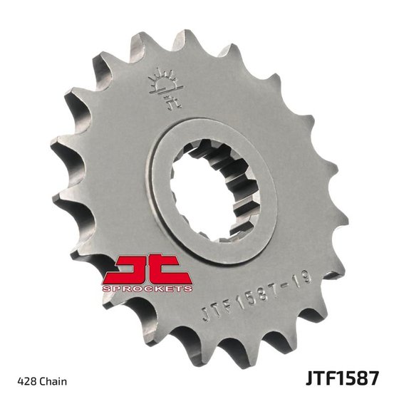 JTF1587 JT Sprockets steel front sprocket