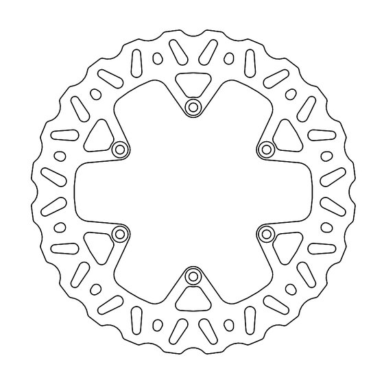 M110719 MOTO-MASTER rear brake disc