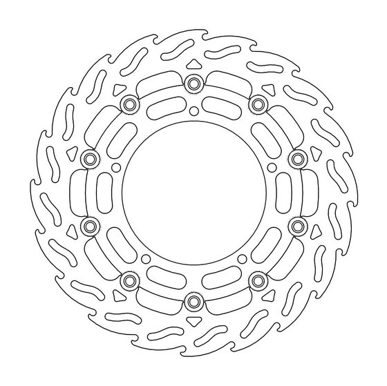 235-112041 MOTO-MASTER moto-master flame brakedisc front left yamaha: fz6, yzf r6