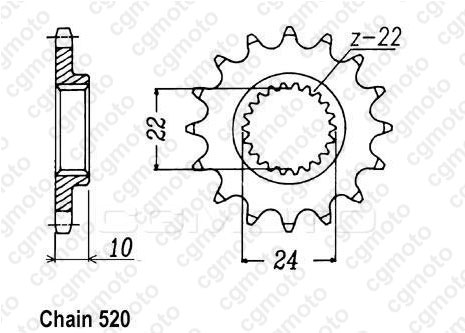 KA040 REGINA regina 520 o-ring chain kit with sprockets for aprilia pegaso 650