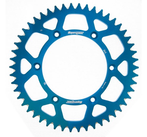 30245AB52 Supersprox supersprox alu rear sprocketya yz/yz f 99- blue  52