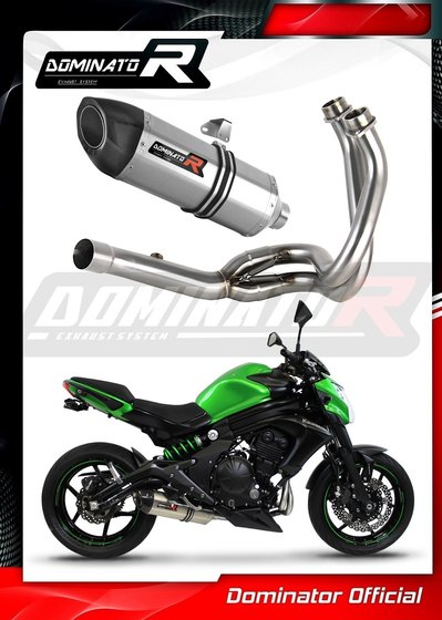 KA044DFS Dominator exhaust full system silencer hp5 + db killer