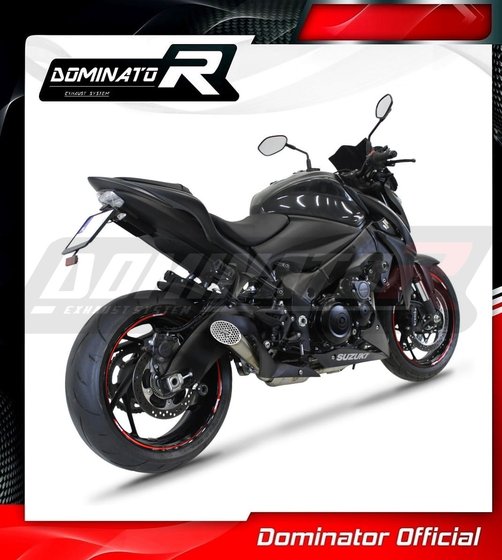 SU101DEXC Dominator full exhaust system ex silencer gp3