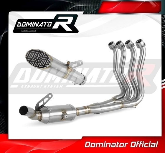 SU101DEXC Dominator full exhaust system ex silencer gp3