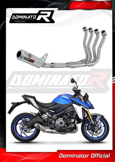 SU106DC Dominator full exhaust system silencer gp + db killer