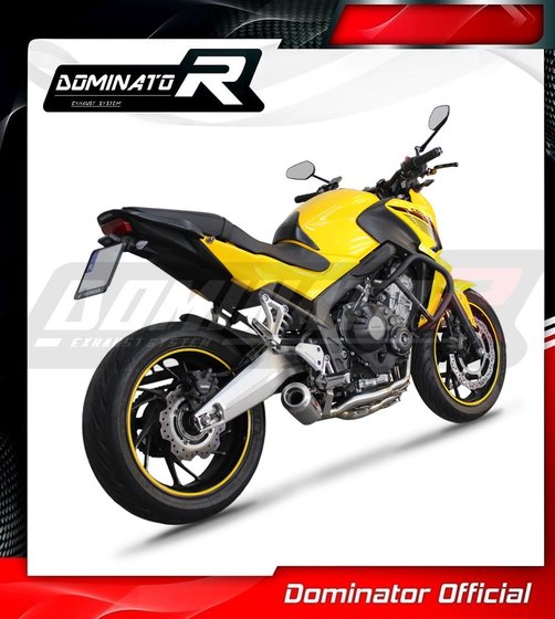 HO116DC-S Dominator full exhaust system silencer gp