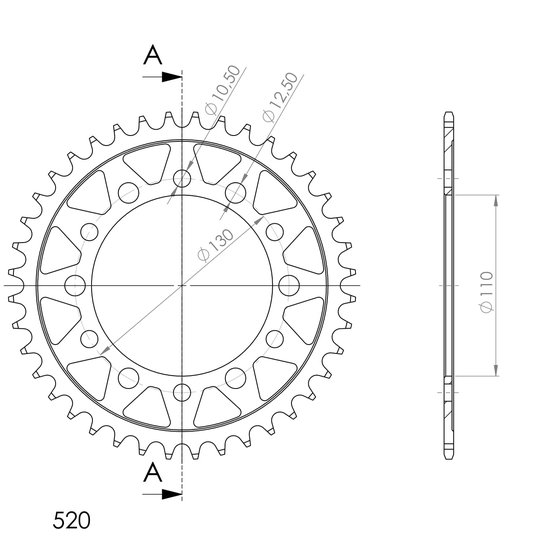 31486-40 Supersprox supersprox / jt rear sprocket 1486.40