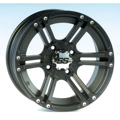 1228364536B ITP itp ss212b matte black alloy wheel - 12x7, 4/110, 5+2 offset