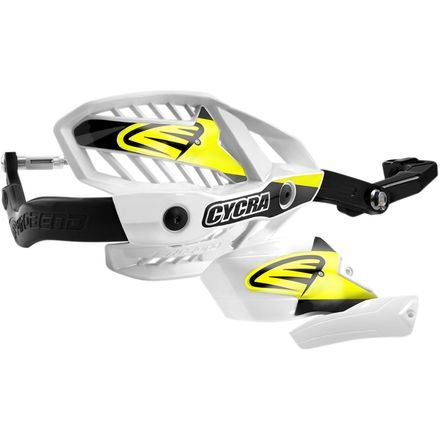 CYCRA 1 1/8 white hand guards