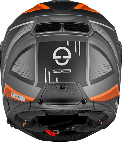 Schuberth s3 storm matt orange