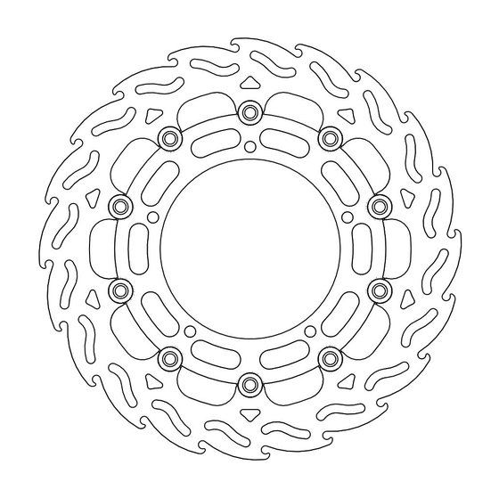 235-112046 MOTO-MASTER moto-master flame brakedisc front right yamaha: yzf r6