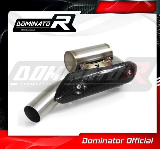 YA072DH Dominator exhaust header pipe with powerbomb