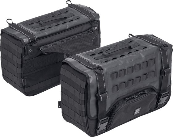 BILTWELL exfil 36 saddlebag in black