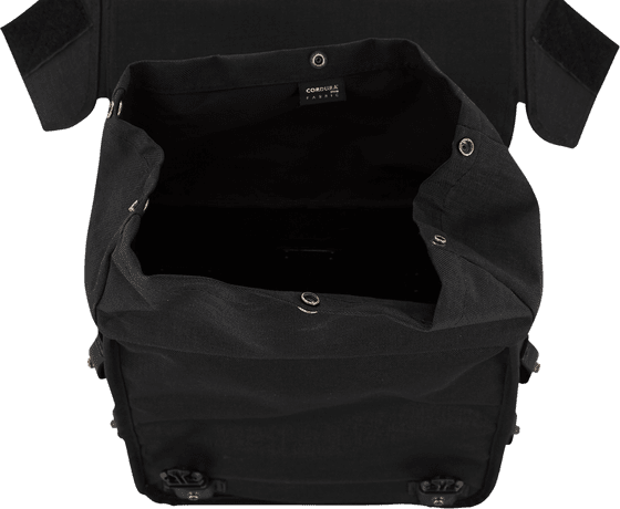 BURLY BRAND saddlebag throwover black