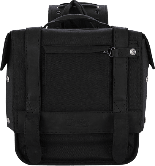 BURLY BRAND saddlebag throwover black