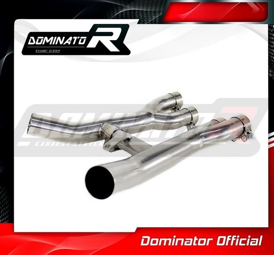 YA089D Dominator exhaust down pipe