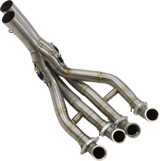 E-K10R7 AKRAPOVIC stainless steel headpipes set