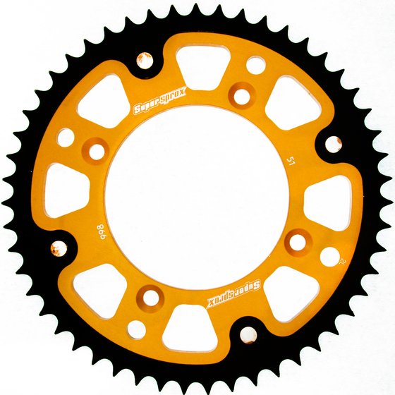 14104S52 Supersprox supersprox stealth rear sprocket su rm80/85, ya yz80/85 gold 52