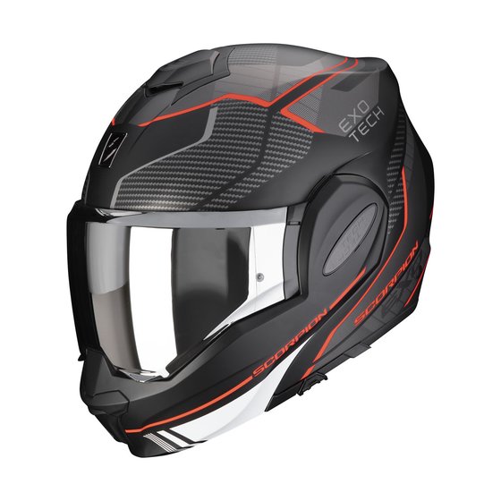 SCORPION exo-tech evo animo matt black/red