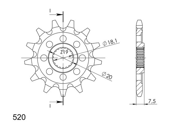 20206-14 Supersprox supersprox / jt front sprocket 326.14