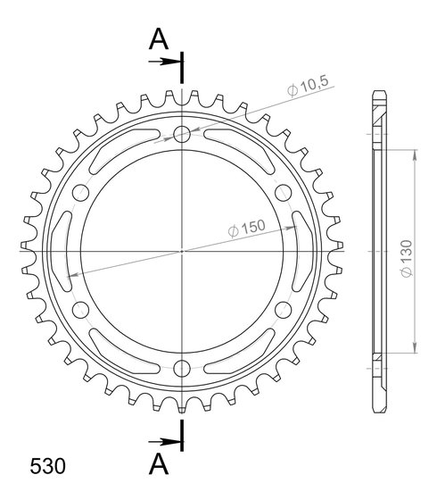 12801-39 Supersprox supersprox / jt rear sprocket 859.39