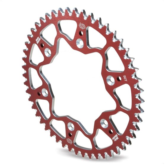 273-620072348 MOTO-MASTER motomaster 7075 series alu sprocket (red, 520-48t) gasgas, husqvarna, ktm