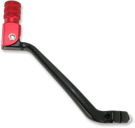 81-0109-02-10 MOOSE RACING folding forged aluminum red shift lever