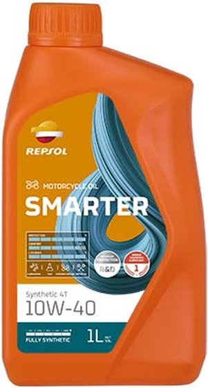 REPSOL 4t smarter synthetic engine oil 10w40 ma2