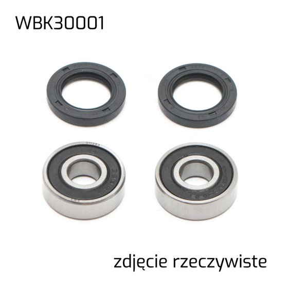 WBK30001 BEARING WORX front wheel bearings with seals