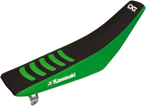 1433H BLACKBIRD RACING blackbird racing seat cover for kawasaki kxf450 2019 in black/green