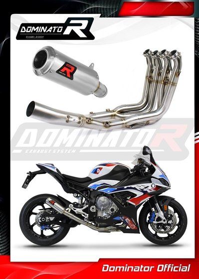 BM105DC-S Dominator full exhaust system silencer gp