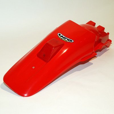 HO03678#069 UFO red rear fender for honda xr650r