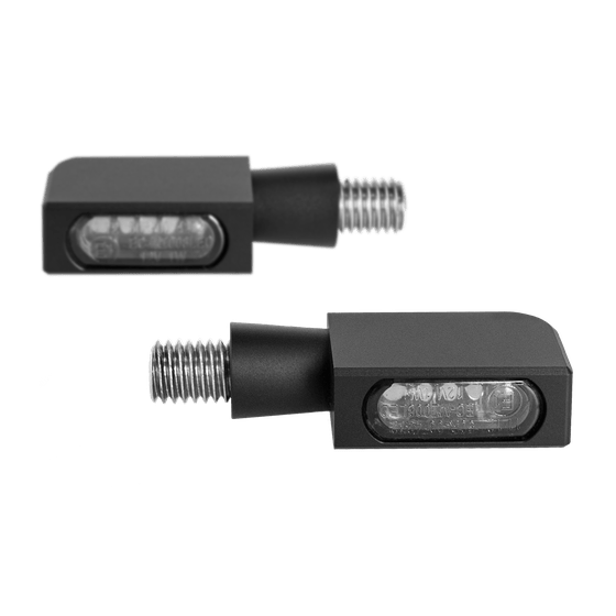 HBBL-M-3TS-1 HEINZ BIKES turn-signal 3-in-1 micro led light black