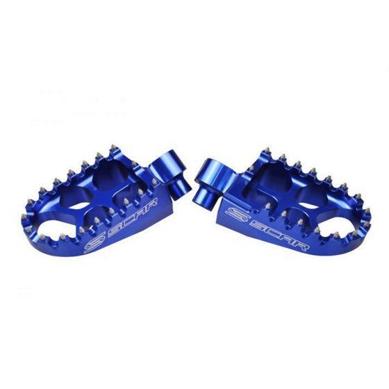 S1511B SCAR evolution footpegs blue