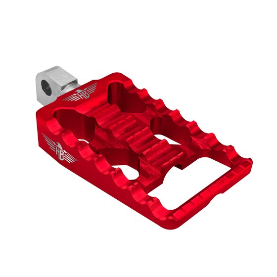 HB-FPV1-MM-R HEINZ BIKES footp mx v1 stail xl red footpeg