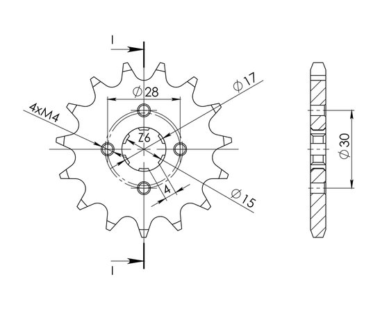 20101-12 Supersprox supersprox / jt front sprocket 253,12