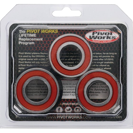 25-1381 All Balls wheel bearing kit front