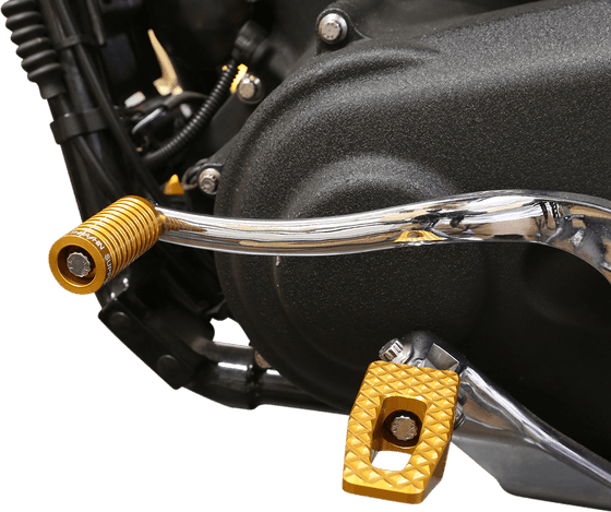 TSC-2021-5-D THRASHIN SUPPLY CO. slim gold footpegs