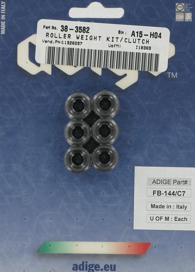 FB-144/C7 ADIGE carbon fiber roller weight kit