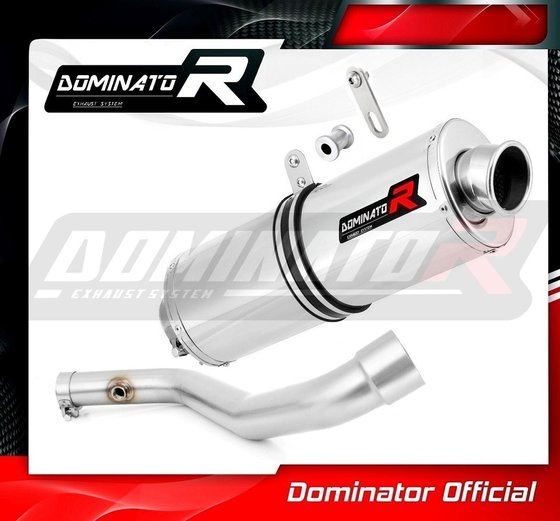 BW007DA-S Dominator exhaust silencer oval