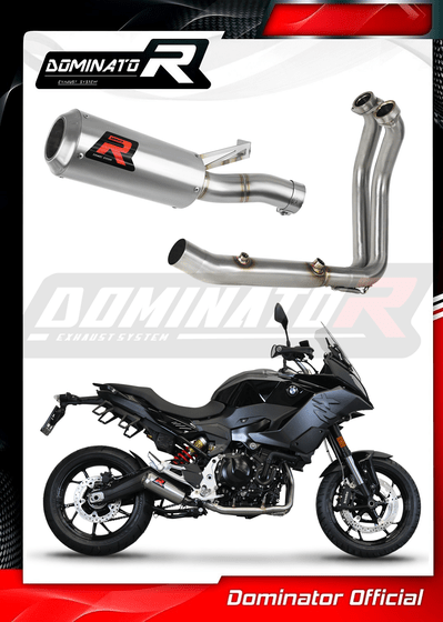 BW114DCFS-S Dominator full exhaust system silencer gp